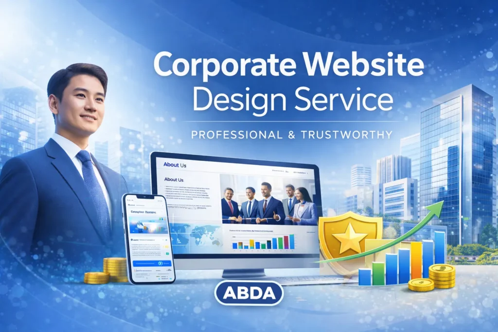 บริการรับทำเว็บไซต์บริษัท และเว็บไซต์องค์กร (Corporate Website Design & Development)