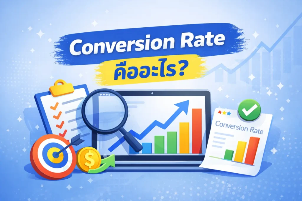 Conversion Rate คืออะไร และสำคัญอย่างไร?