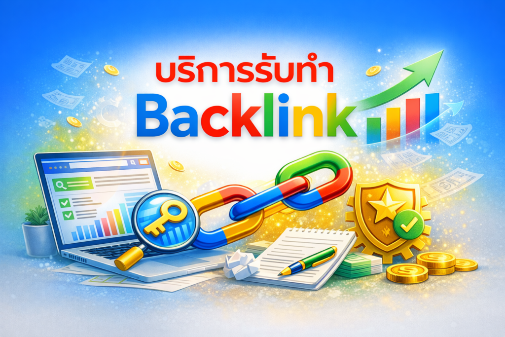 บริการรับทำ Backlink คุณภาพสูง เพิ่มพลังให้เว็บไซต์ (High Quality Backlink)