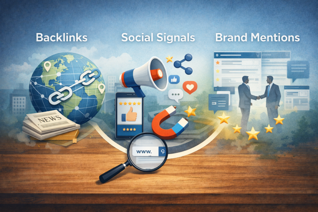 องค์ประกอบหลักของ Off-page SEO