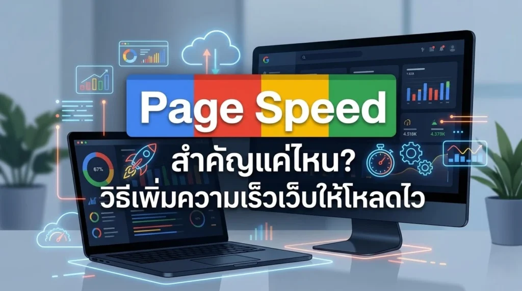 Page Speed สำคัญแค่ไหน วิธีเพิ่มความเร็วเว็บให้โหลดไว