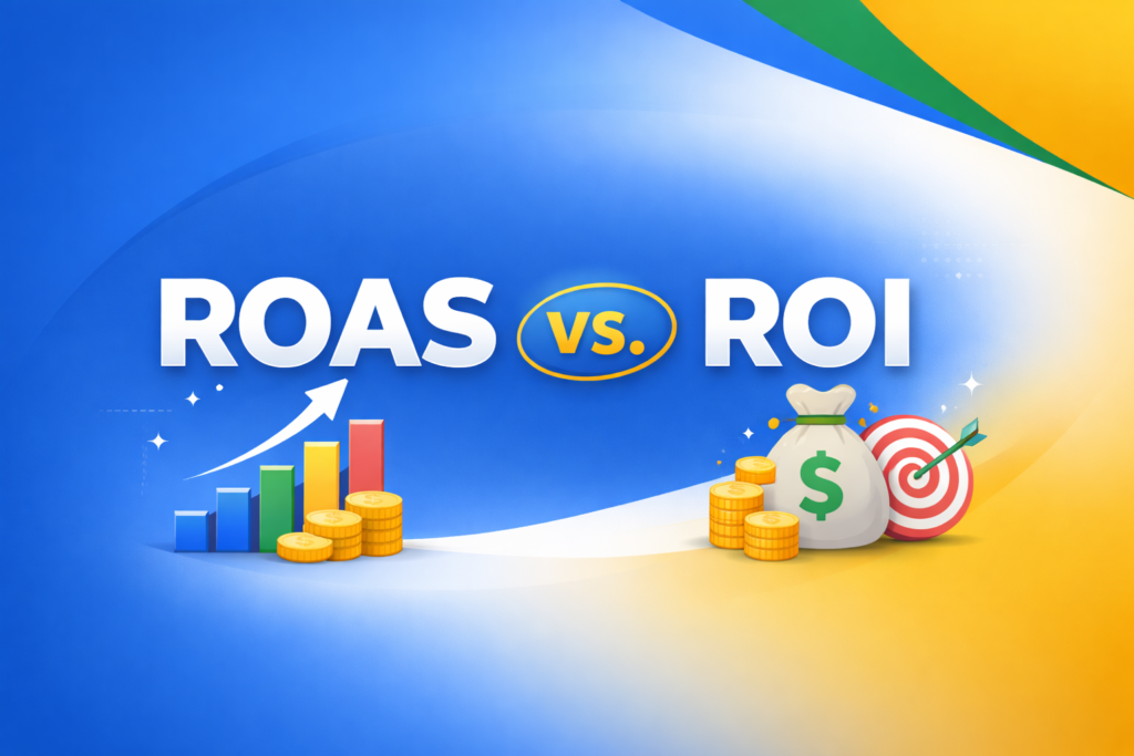 ROAS ต่างจาก ROI อย่างไร?