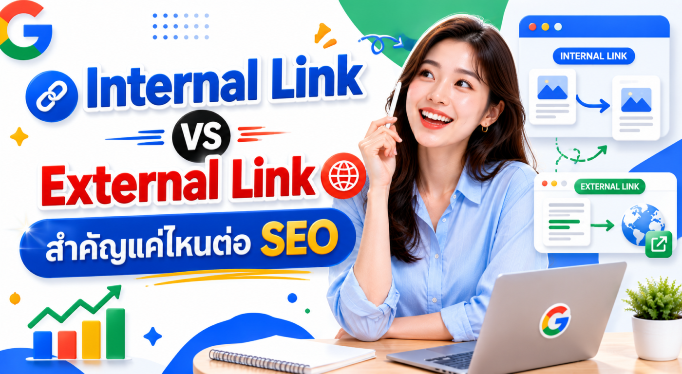 Internal Link vs External Link สำคัญแค่ไหนต่อ SEO
