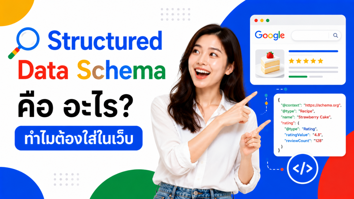 Structured Data Schema คือ อะไร ทำไมต้องใส่ในเว็บ