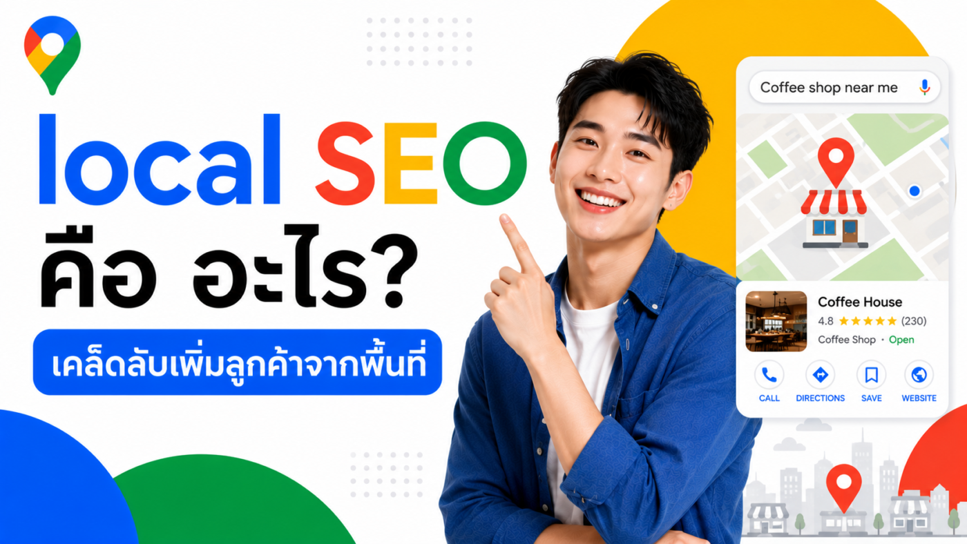 local SEO คือ อะไร เคล็ดลับเพิ่มลูกค้าจากพื้นที่