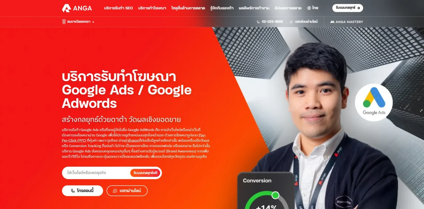 ANGA - google ads