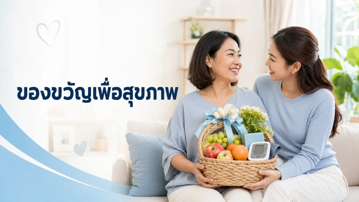 ของขวัญวันแม่ ของขวัญเพื่อสุขภาพ