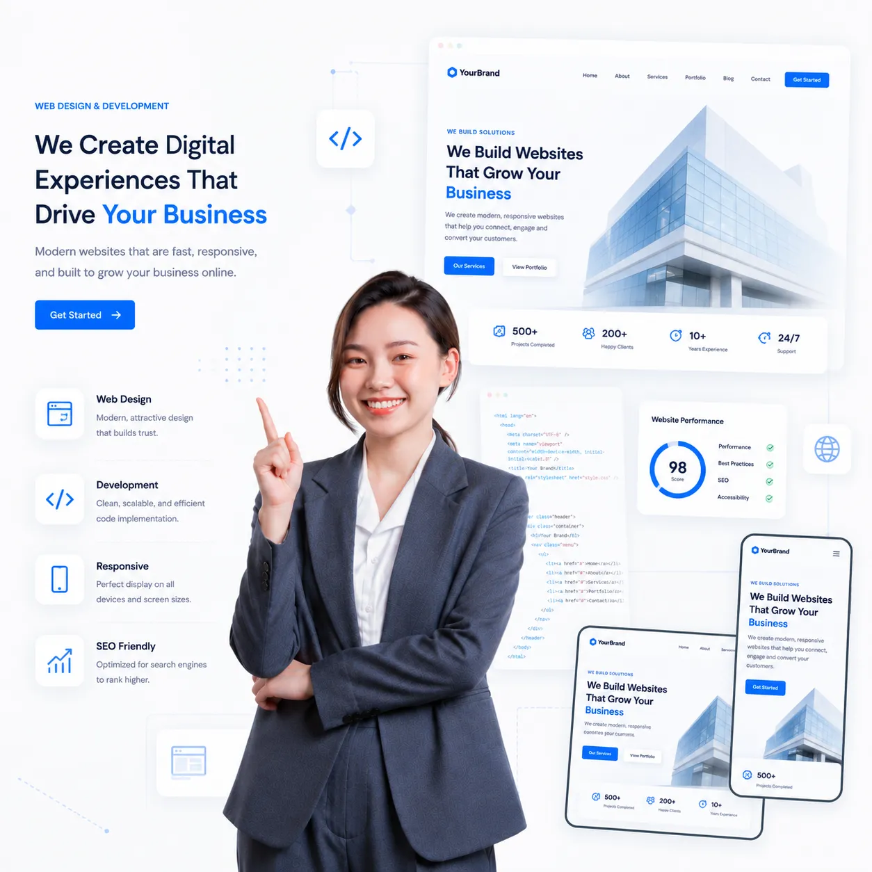 บริการรับทำเว็บไซต์ WORDPRESS